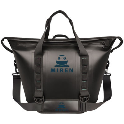 กระเป๋าเก็บความเย็นกันน้ำด้านนุ่มแบบนำกลับมาใช้ใหม่ได้สำหรับการตั้งแคมป์เดินป่า