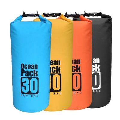 กระเป๋ากันน้ำ PVC กันน้ำกลางแจ้ง 500D พร้อมความจุ 5L 10L 15L