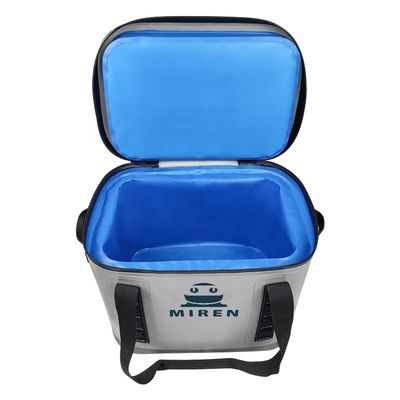 20L Square Soft Cooler , กระเป๋าเก็บความเย็นแคมป์ปิ้ง Leakproof Multipurpose