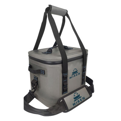 Small Soft 24 Can Cooler Bag ทนทานนำมาใช้ใหม่สำหรับฉนวนเบียร์