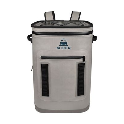 กระเป๋าเก็บความเย็นปิคนิค 28L แบบกำหนดเอง, กระเป๋าเป้สะพายหลัง Soft Cooler กันน้ำ