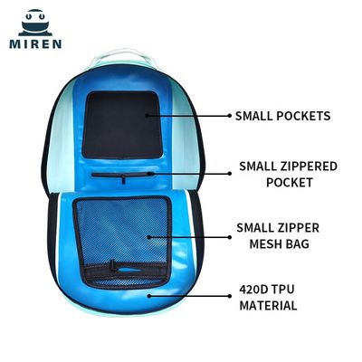กระเป๋าเป้กันน้ำ 25l Dry Bag วัสดุ TPU 1680D สำหรับการพายเรือแคนูแบบลอยน้ำ