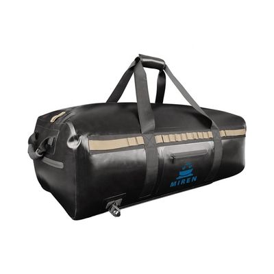 กระเป๋า Duffel กันน้ำ 120 ลิตรวัสดุ TPU สำหรับการท่องเที่ยวกลางแจ้ง